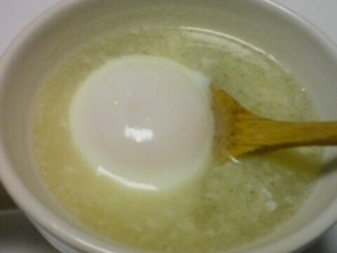 生姜粉末入り卵スープ